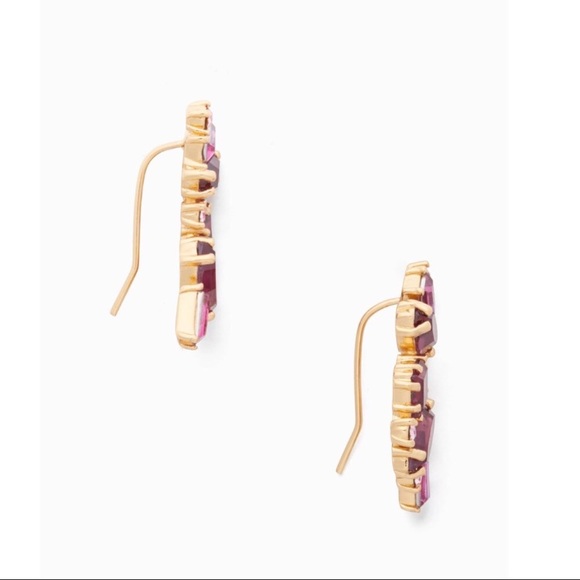 Kate Spade Berry Multi Cluster Pavé Earrings - Picture 4 of 5